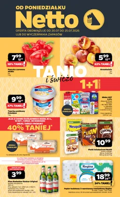 Netto gazetka - od 20/07/2026 do 25/07/2026