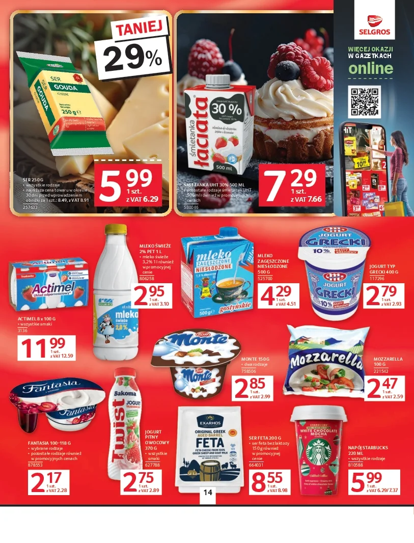 Gazetka promocyjna Selgros str. 14