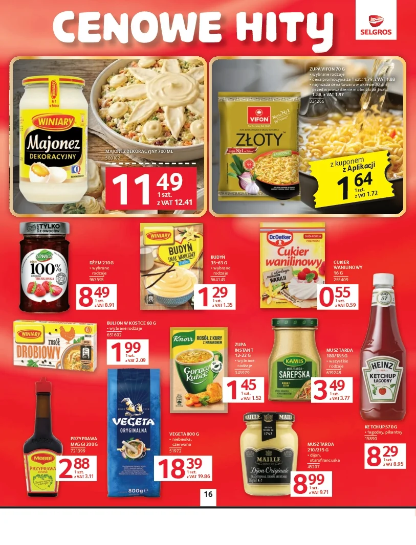 Gazetka promocyjna Selgros str. 16