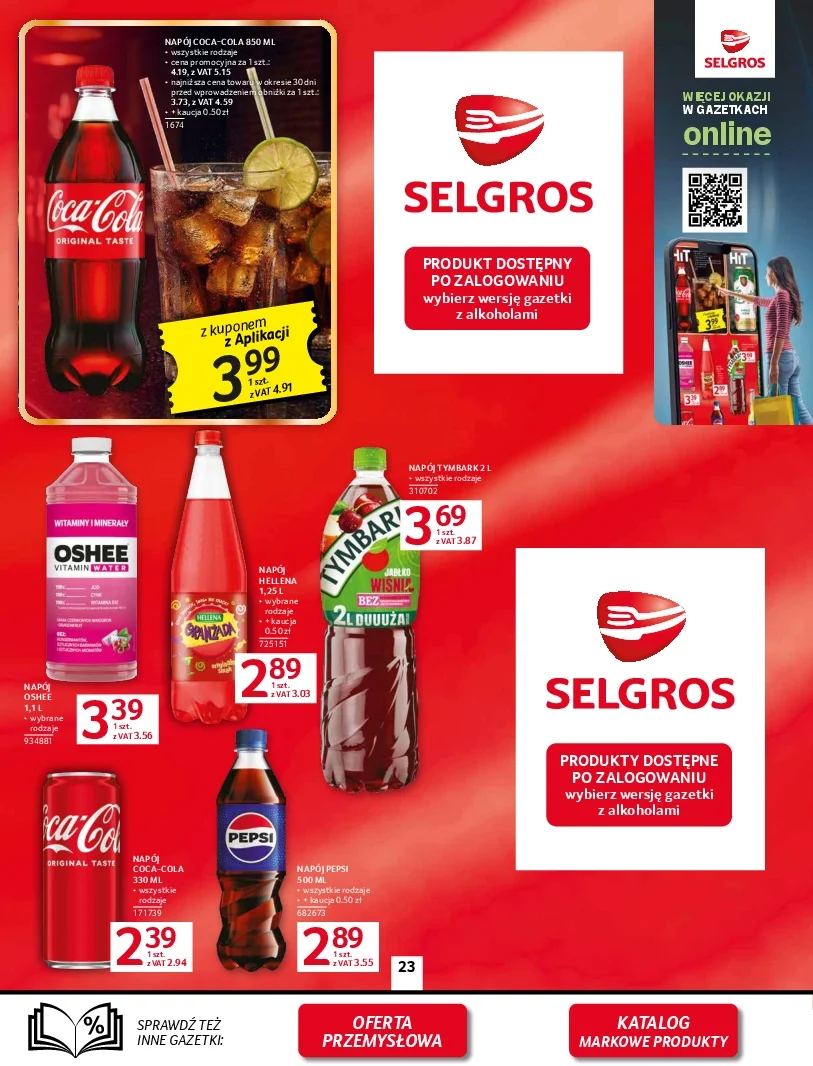 Gazetka promocyjna Selgros str. 23
