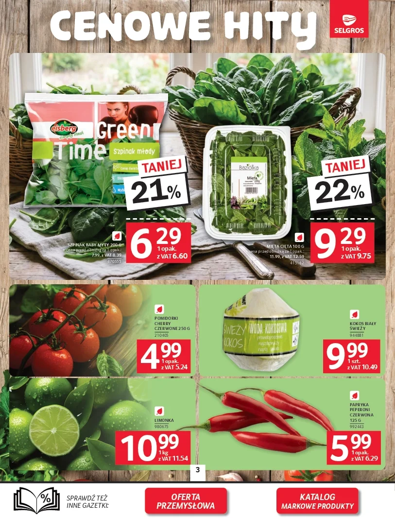 Gazetka promocyjna Selgros str. 3